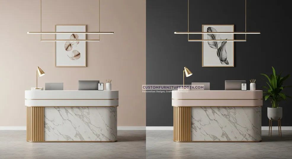 Jasa Pembuatan Meja Kasir Jogja